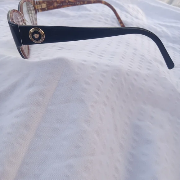 Versace Black Cat-Eye Glasses - Picture 9 of 16